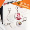 Pin Gantungan Kunci Custom 1 sisi untuk Event & Promosi
