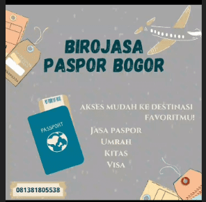 Biro Jasa Paspor Bogor Pak Yuswar - Jasa Pembuatan Paspor Kilat dan Perpanjang Paspor Cepat Murah